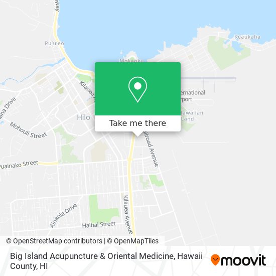 Big Island Acupuncture & Oriental Medicine map
