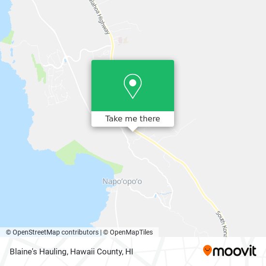 Mapa de Blaine's Hauling