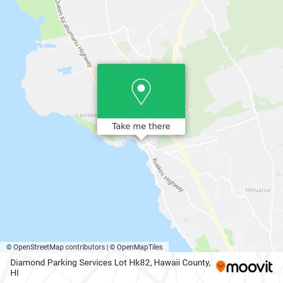 Diamond Parking Services Lot Hk82 map