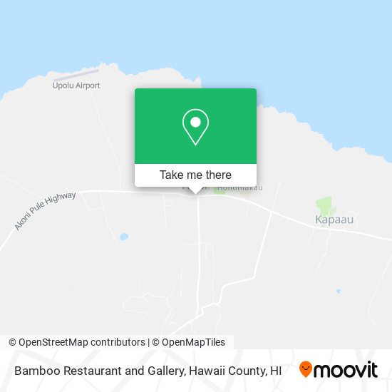 Bamboo Restaurant and Gallery map