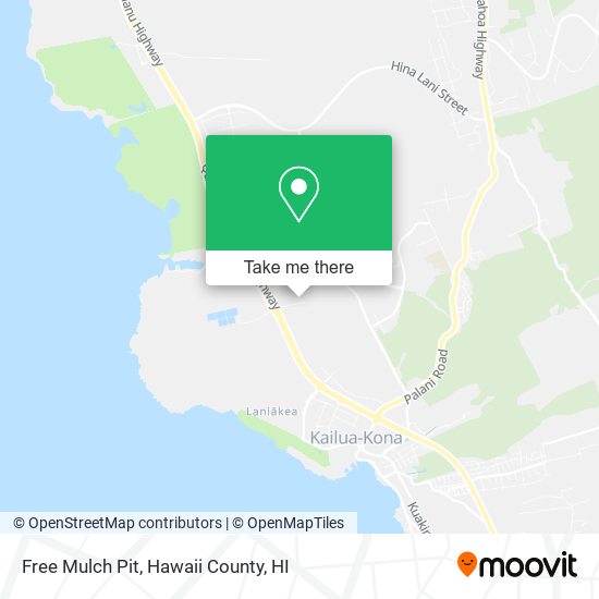 Free Mulch Pit map