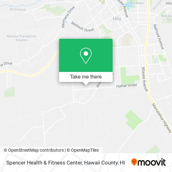 Spencer Health & Fitness Center map