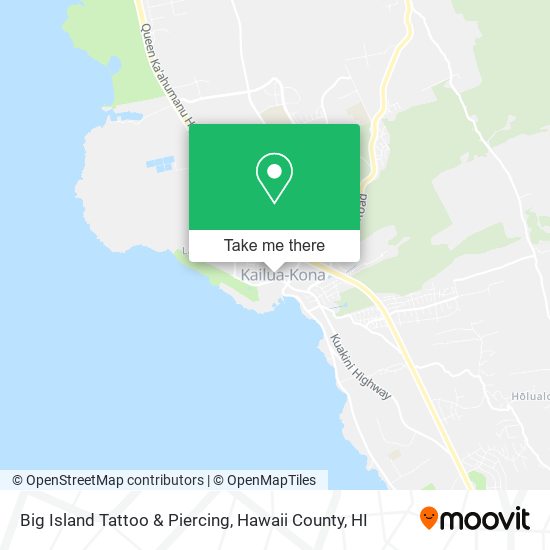 Big Island Tattoo & Piercing map