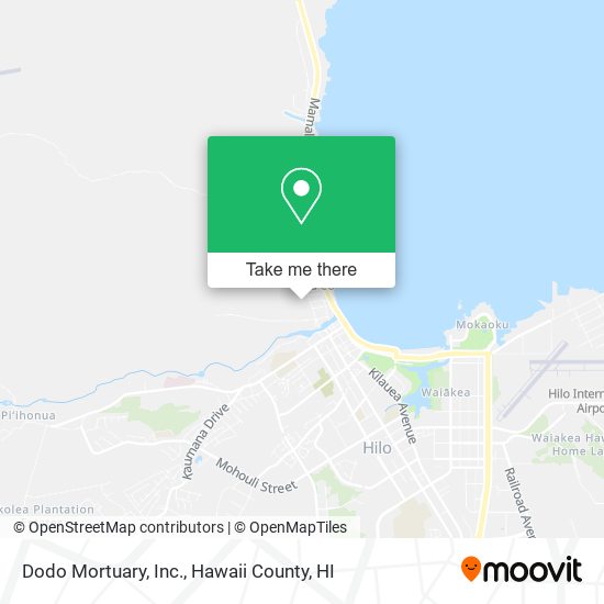 Dodo Mortuary, Inc. map
