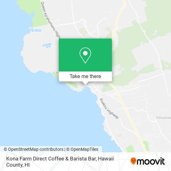 Kona Farm Direct Coffee & Barista Bar map