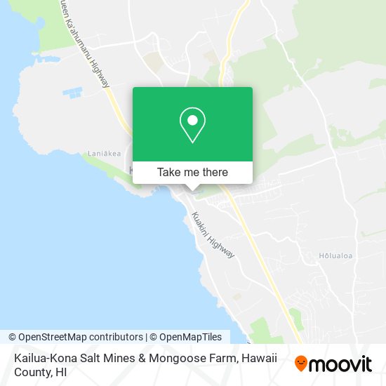 Kailua-Kona Salt Mines & Mongoose Farm map
