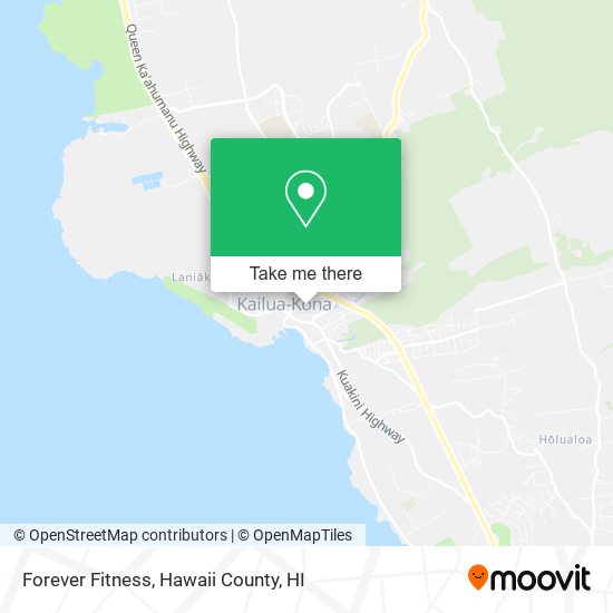 Forever Fitness map