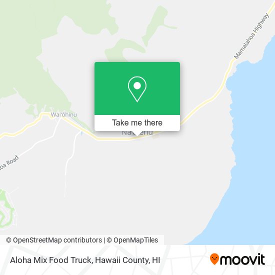 Aloha Mix Food Truck map