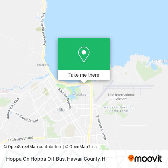 Hoppa On Hoppa Off Bus map