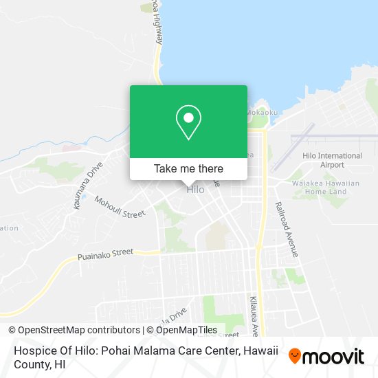 Hospice Of Hilo: Pohai Malama Care Center map