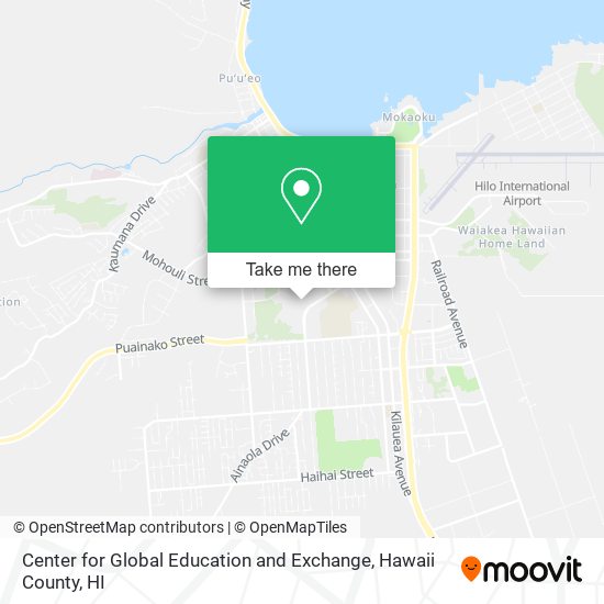 Center for Global Education and Exchange map