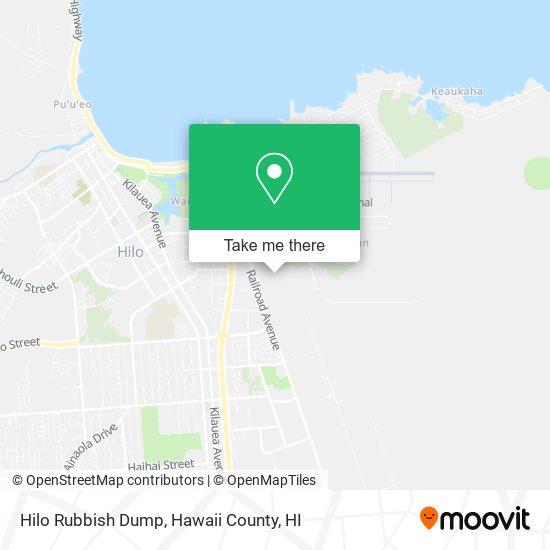 Hilo Rubbish Dump map