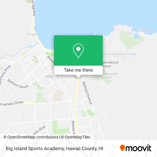 Big Island Sports Academy map