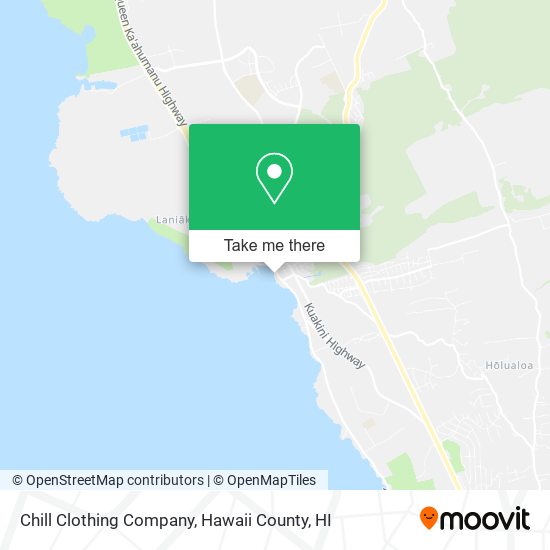 Chill Clothing Company map