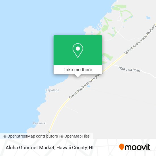 Aloha Gourmet Market map