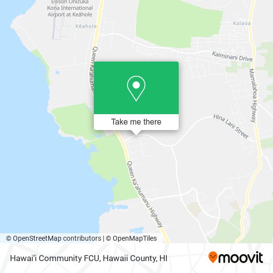 Hawai‘i Community FCU map