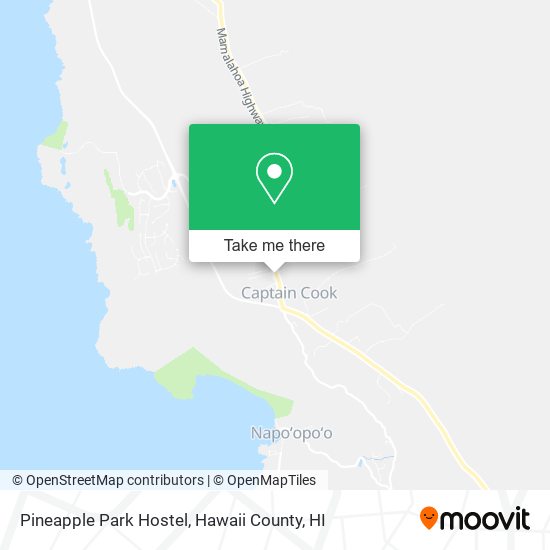 Pineapple Park Hostel map