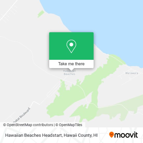 Hawaiian Beaches Headstart map