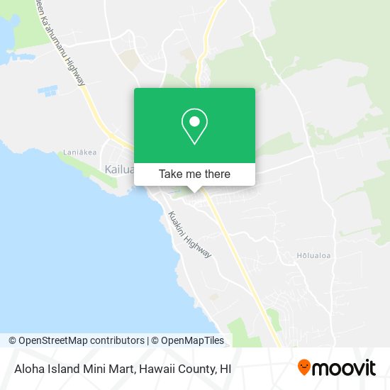 Aloha Island Mini Mart map