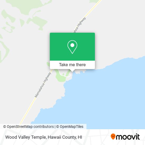 Wood Valley Temple map