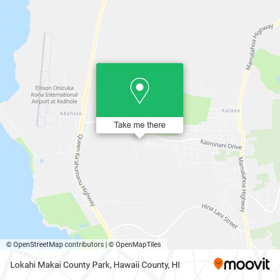 Lokahi Makai County Park map