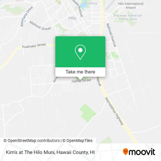 Kim's at The Hilo Muni map