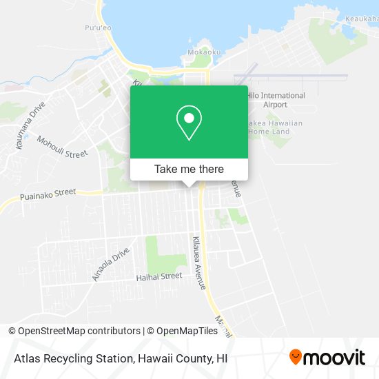 Atlas Recycling Station map