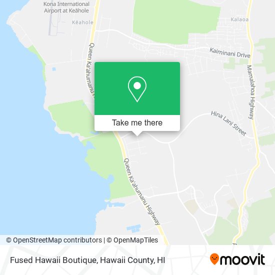 Fused Hawaii Boutique map