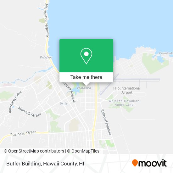 Butler Building map
