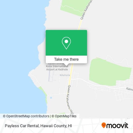 Payless Car Rental map