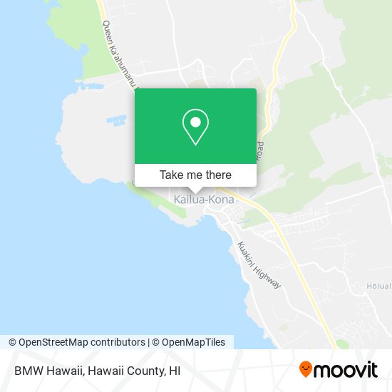 BMW Hawaii map