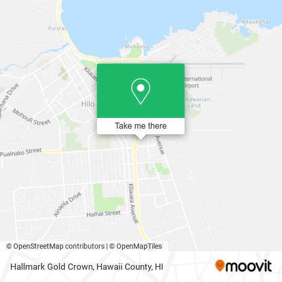 Hallmark Gold Crown map