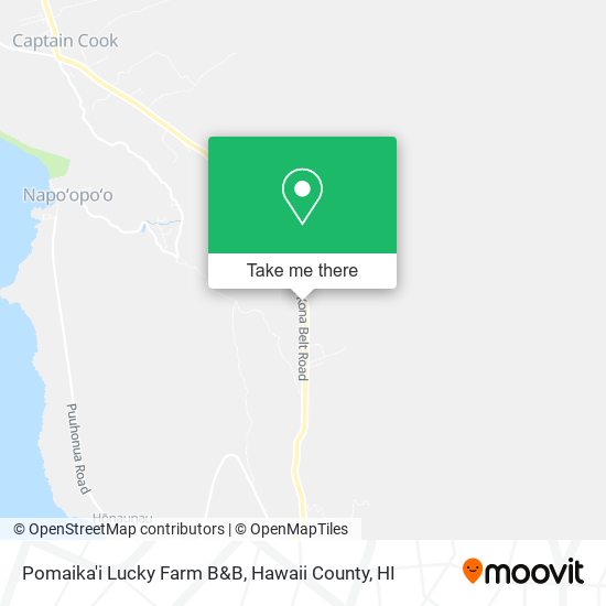 Mapa de Pomaika'i Lucky Farm B&B
