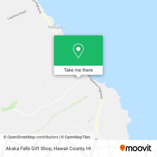 Akaka Falls Gift Shop map