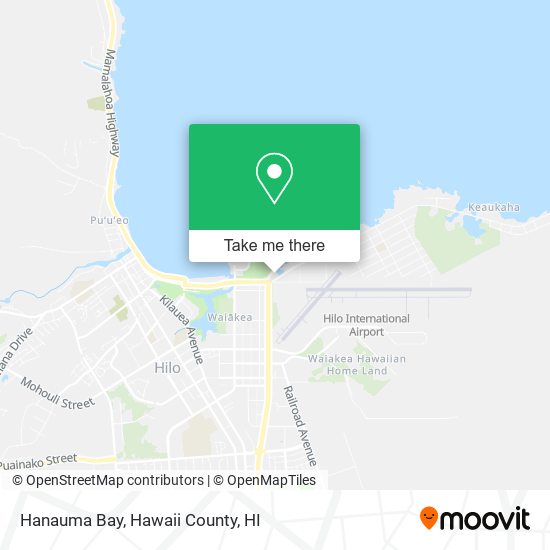 Hanauma Bay map