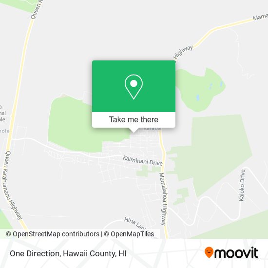 Mapa de One Direction