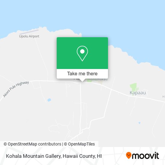 Mapa de Kohala Mountain Gallery