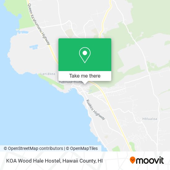 KOA Wood Hale Hostel map