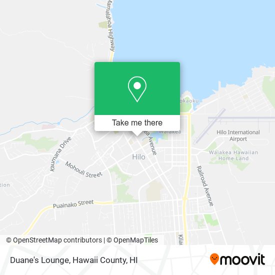 Duane's Lounge map