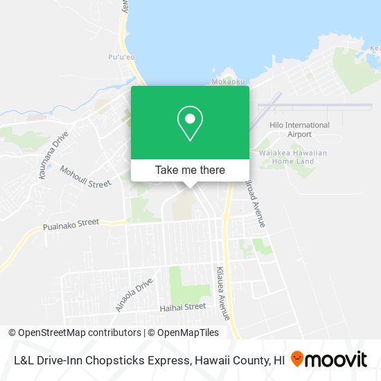 L&L Drive-Inn Chopsticks Express map