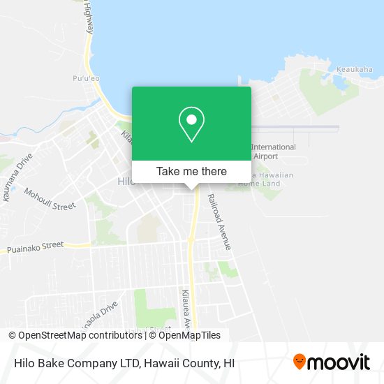 Hilo Bake Company LTD map