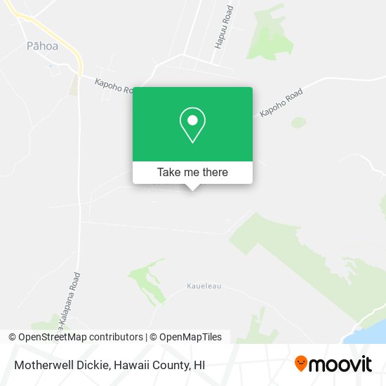 Motherwell Dickie map