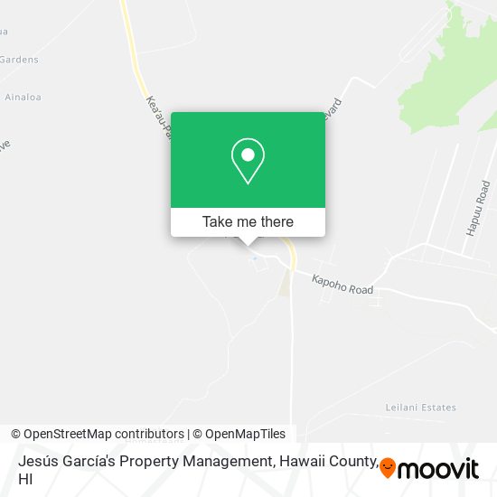 Jesús García's Property Management map