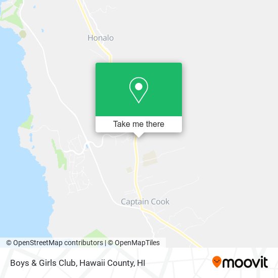 Boys & Girls Club map