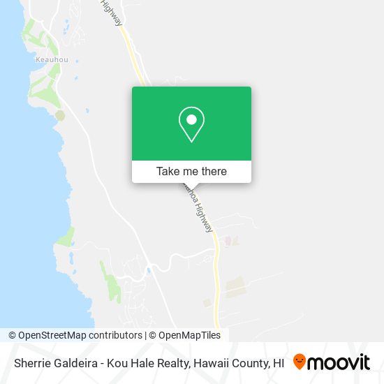 Sherrie Galdeira - Kou Hale Realty map