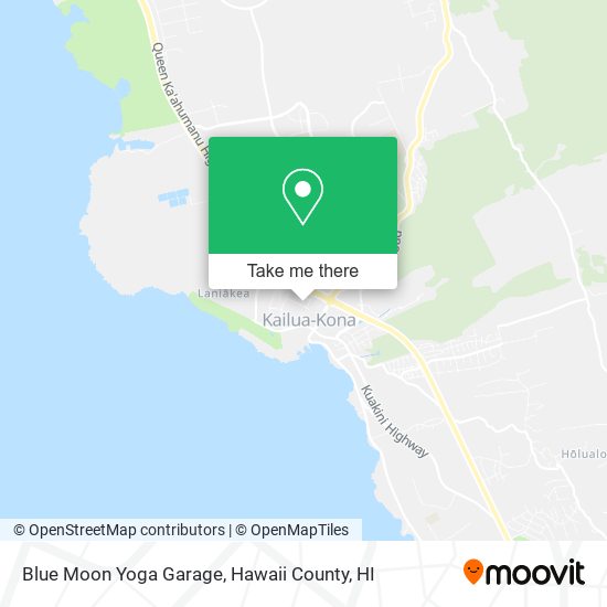 Blue Moon Yoga Garage map