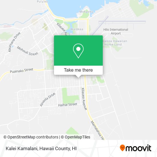 Kalei Kamalani map