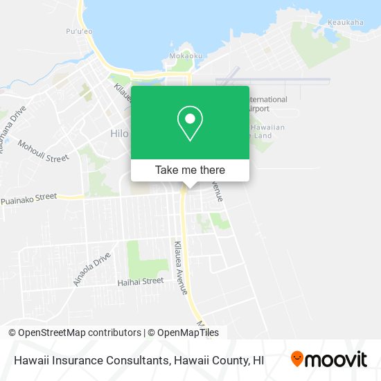 Hawaii Insurance Consultants map