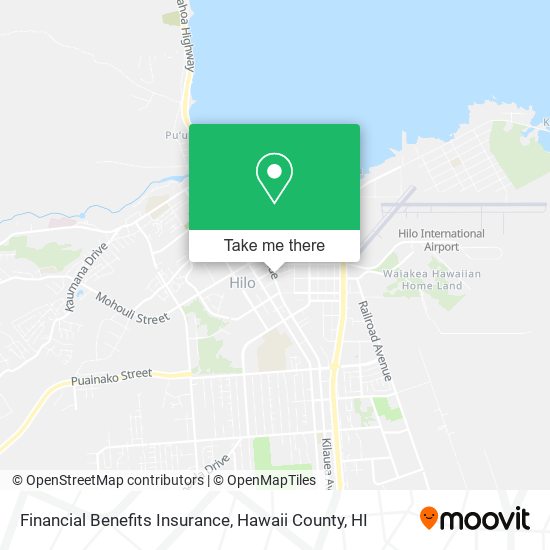 Financial Benefits Insurance map