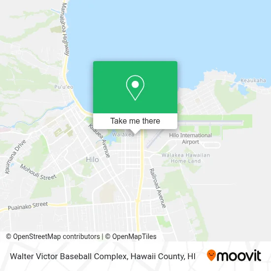 Walter Victor Baseball Complex map